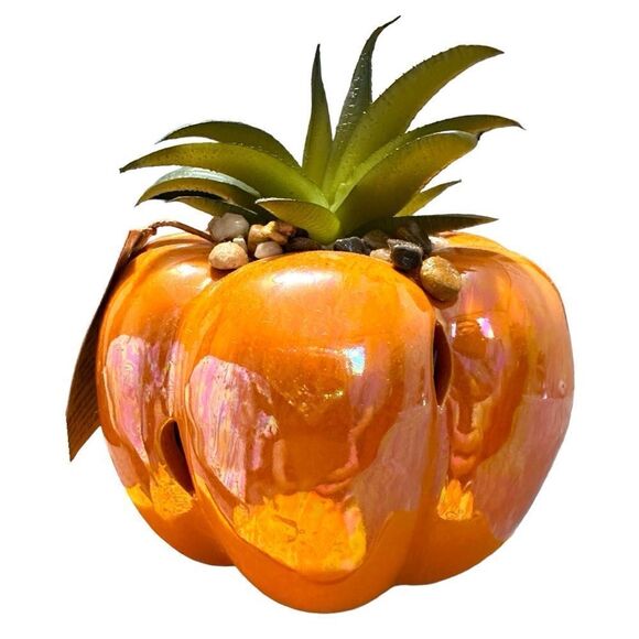 Home decor, hand Painted cinnamon, pumpkin scented acent. - Picture 1 of 14